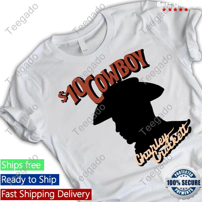 $10 Cowboy Charley Crockett Silhouette Tank Top